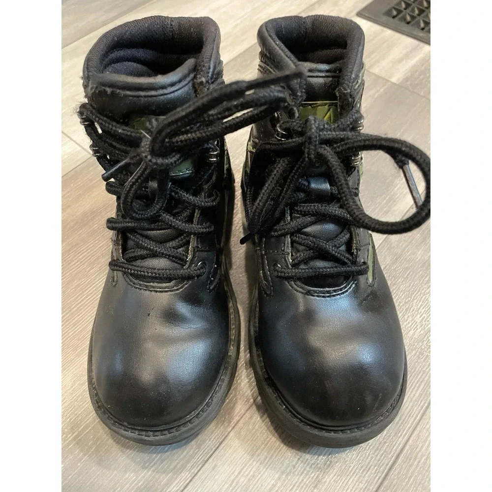 GI JO Little Boys Size  11.5 (US) Army Combat boots Collectible RARE